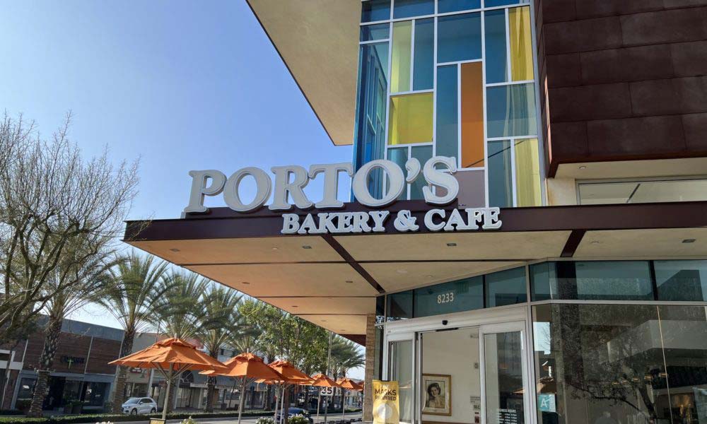 Porto’s Lunch Menu