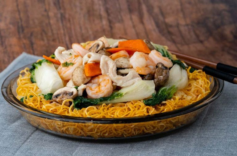 Crispy Fried Noodles Recipe